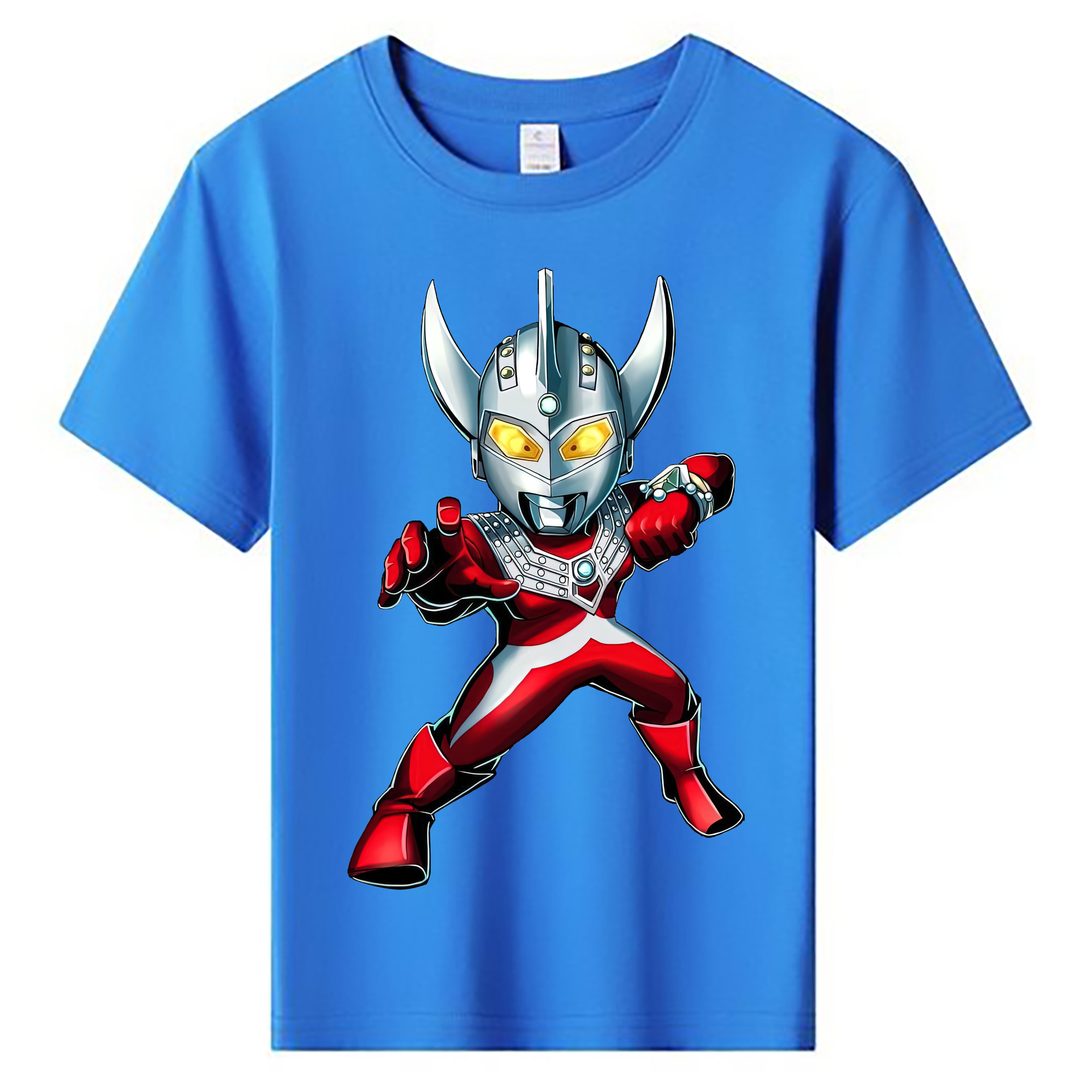 （画像用） ウルトラマン Ultraman 綿100％キッズTシャツ（フロントプリント）